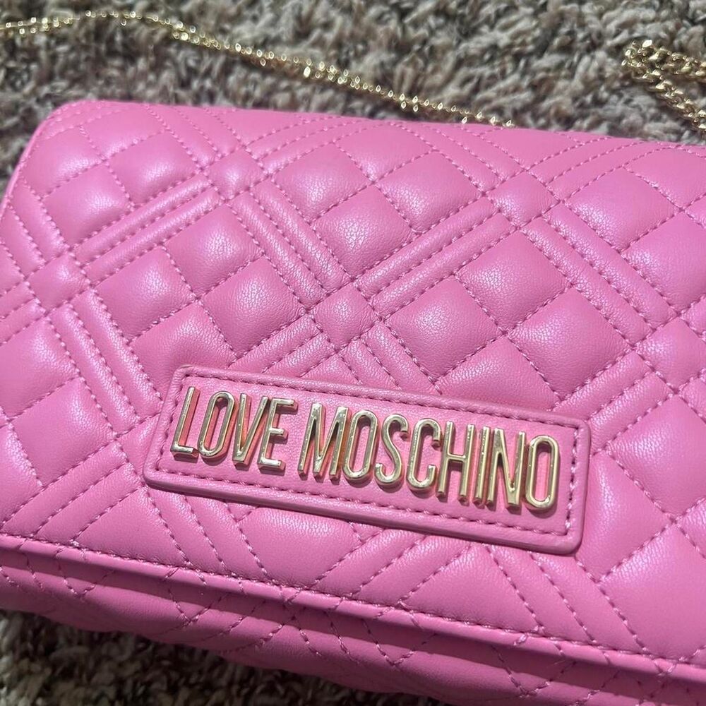 Love Moschino Pink Quilted Bag - Picture 5 of 8